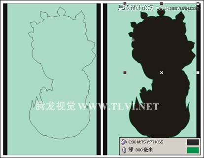 用CorelDRAWX7设计卡通风格的慈悲佛祖