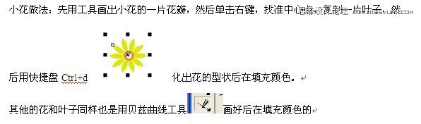 用CoreldrawX7结合PS设计春季风格的连体艺术字