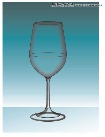 用Coreldraw设计质感的高脚杯教程