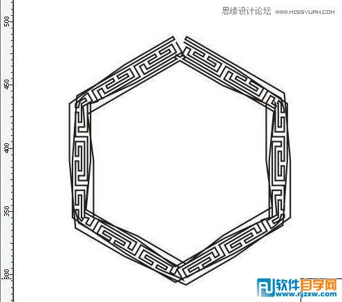用Coreldraw设计环形花边教程