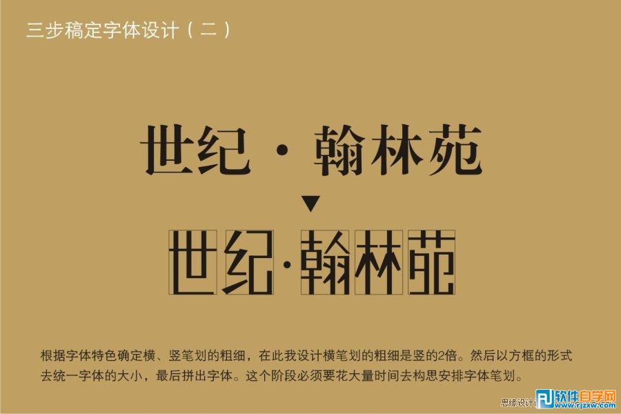 教你用CorelDRAW设计房地产LOGO字体