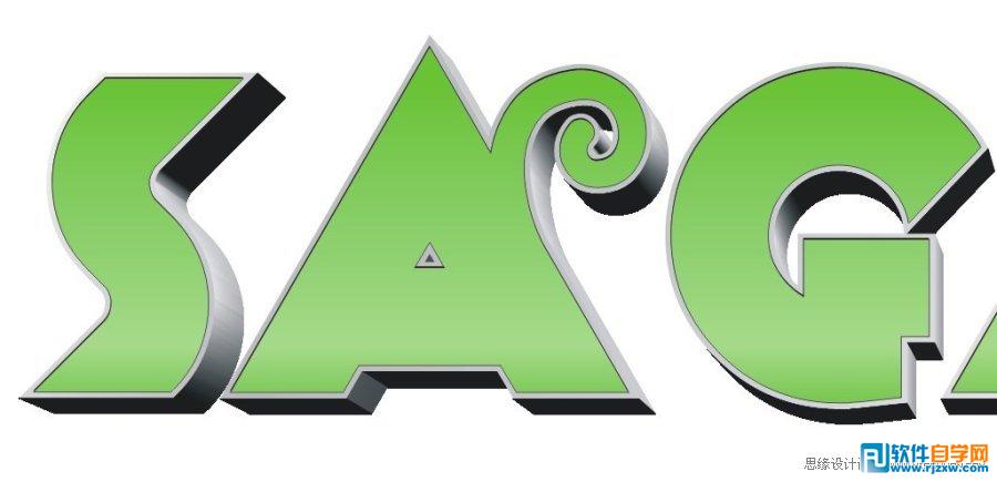 用CorelDRAW教你怎么设计箱体发光字