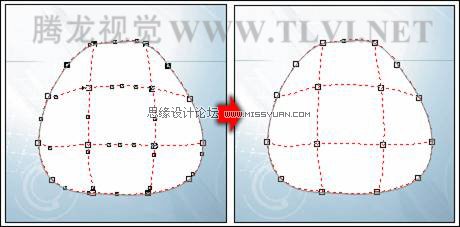 教你怎么使用CorelDRAW交互式网格填充工具
