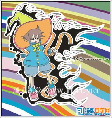 教你怎么使用CorelDRAW路径操作的线段属性