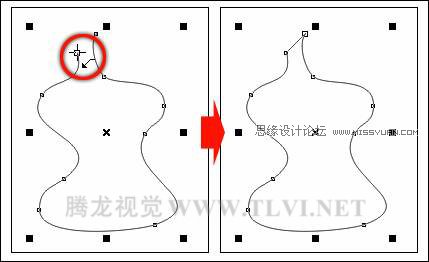 教你怎么使用CorelDRAW的手绘工具