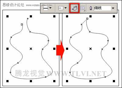 教你怎么使用CorelDRAW的手绘工具