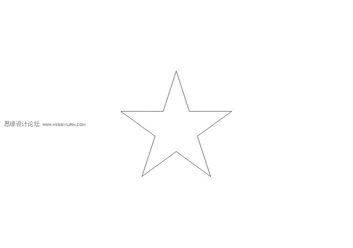 教你怎么用CorelDRAW设计五角星效果