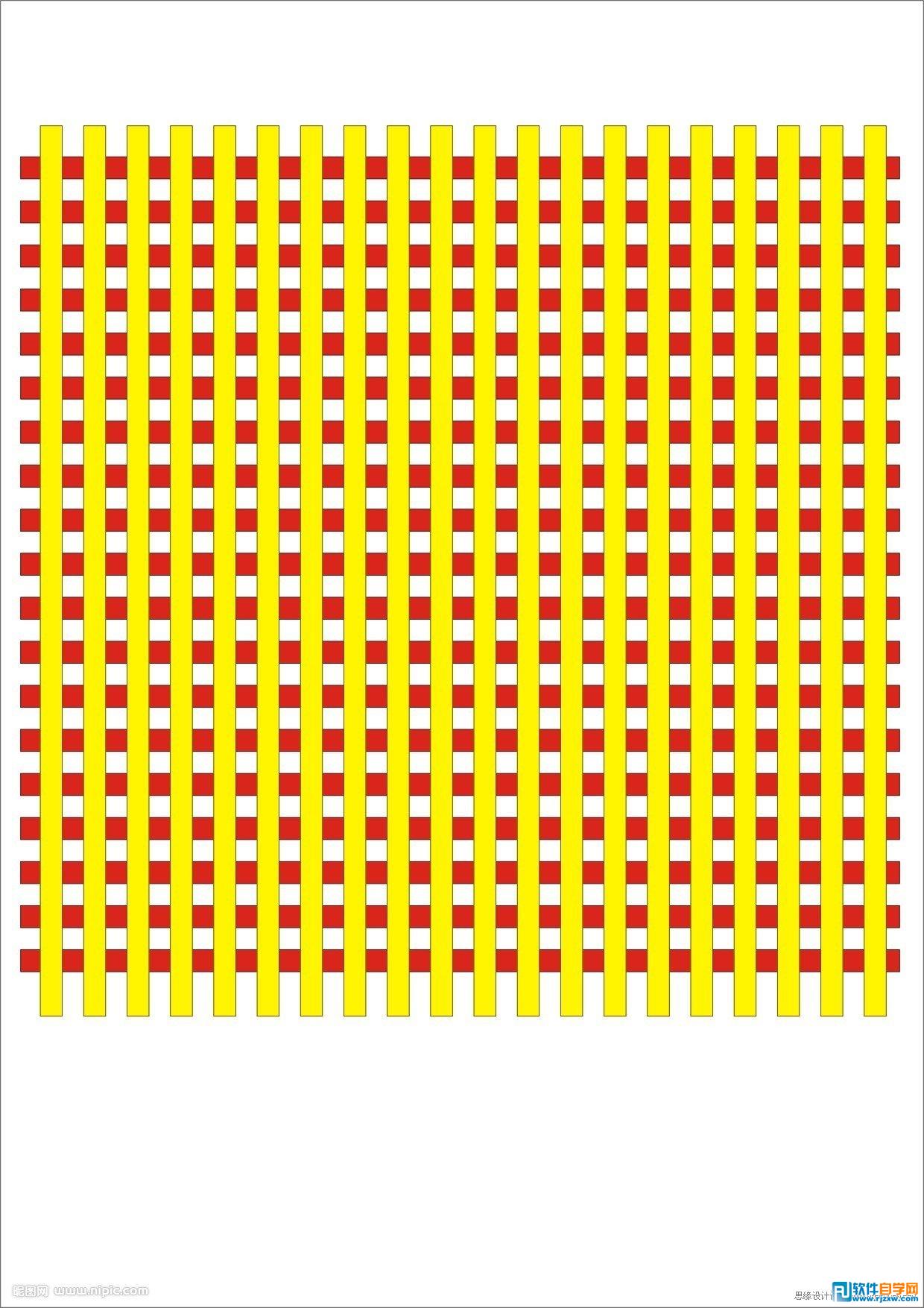 教你用CorelDraw设计竹编效果