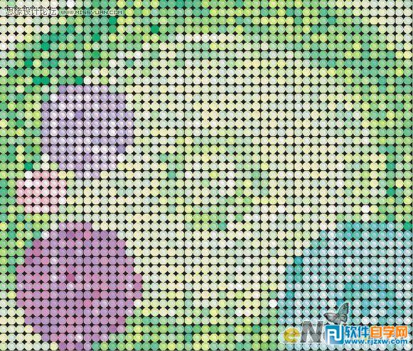 教你怎么用CorelDRAW设计迷幻的彩色小筹码