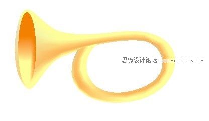 教你怎么用CorelDraw网格工具画个可爱卡通唢呐