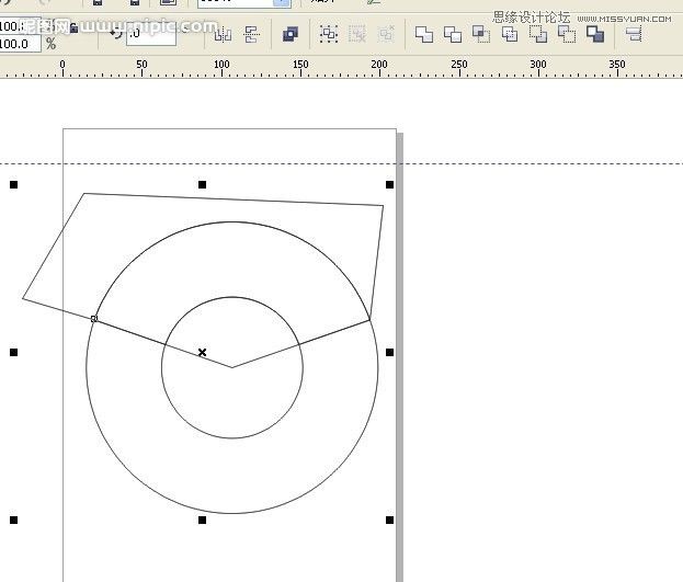 教你用CorelDRAW设计逼真的折扇