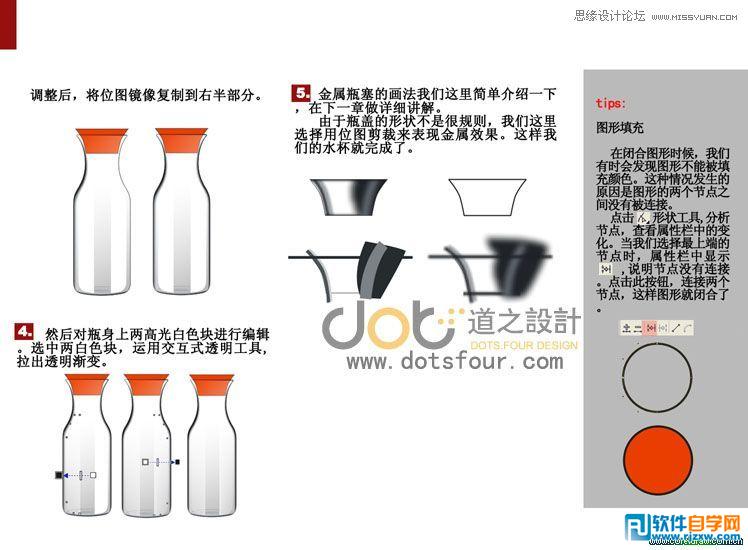 教你怎用CorelDRAW设计玻璃杯