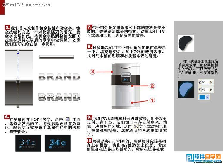 教你用CorelDRAW设计纯水机