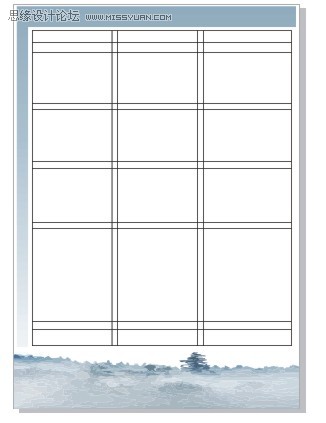 用CorelDRAW的表格工具教你怎么制作传单