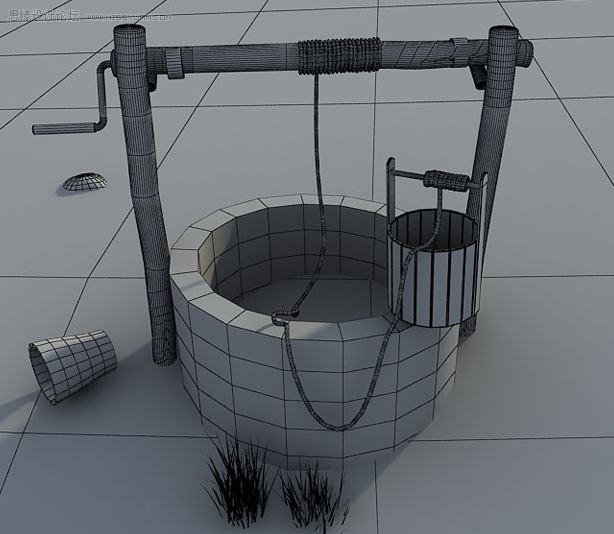 教你怎么用3DMAX制作怀旧老屋教程