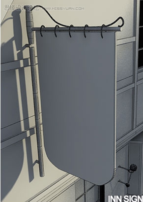 教你怎么用3DMAX制作怀旧老屋教程