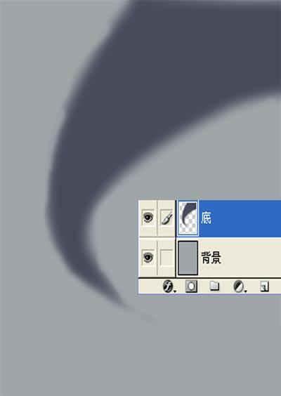 PS绘制飘逸头发