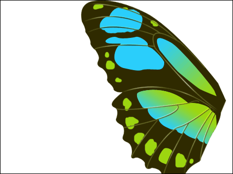 PS教你绘制美丽的蝴蝶