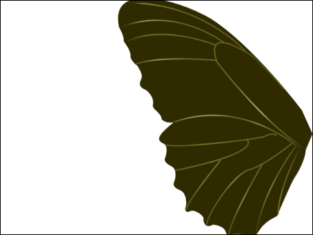 PS教你绘制美丽的蝴蝶