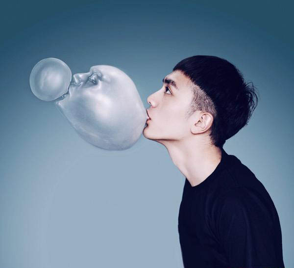 Ps制作创意的泡泡头像