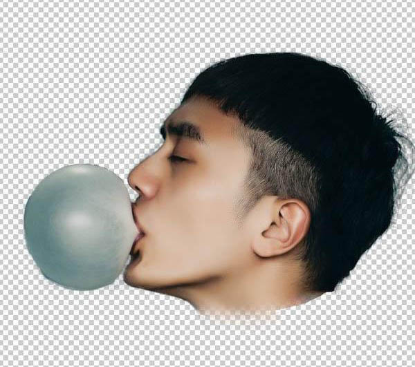 Ps制作创意的泡泡头像