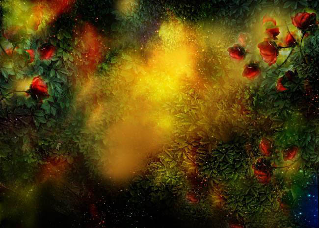 PSCS6打造绚丽春季人像海报