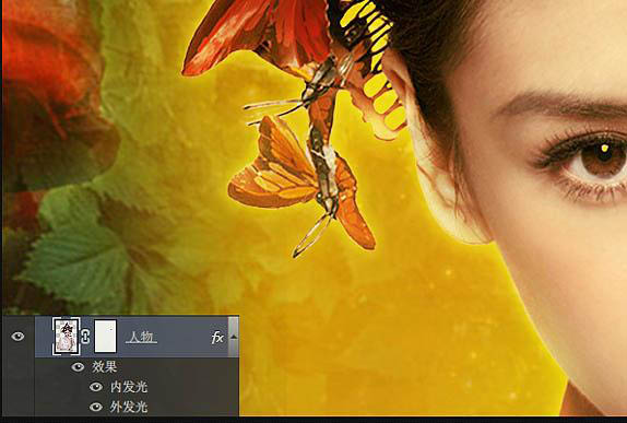 PSCS6打造绚丽春季人像海报