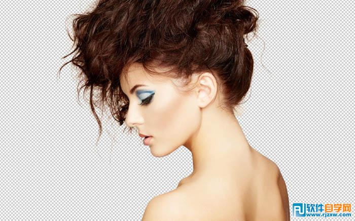 PS打造梦幻美女与风景双重曝光效果