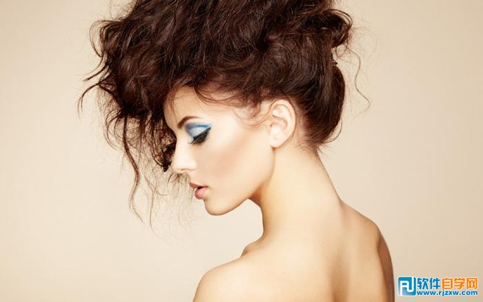 PS打造梦幻美女与风景双重曝光效果