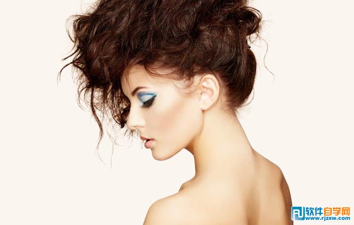 PS打造梦幻美女与风景双重曝光效果