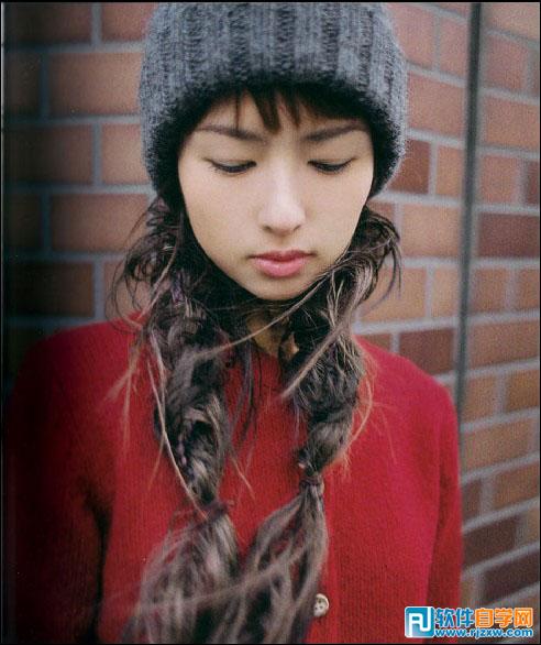 利用滤镜及画笔把人物转为灰色素描效果