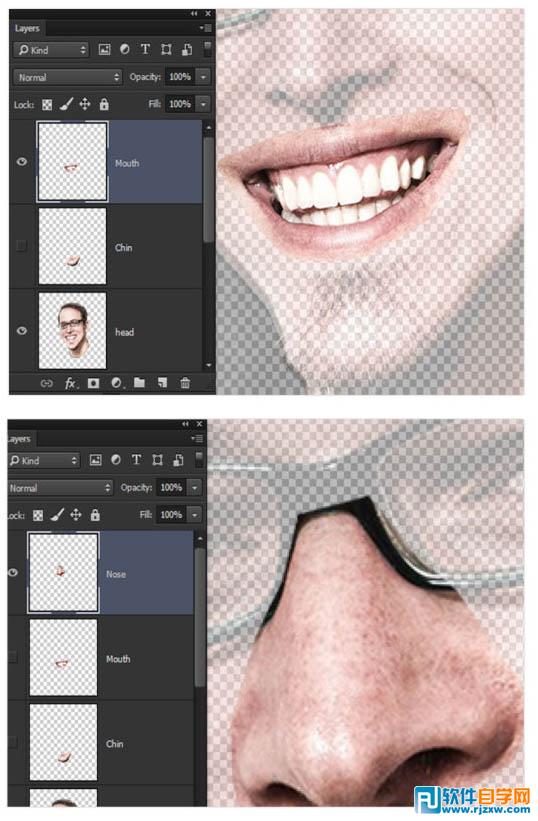 利用PS变形液化工具把人像转为搞笑漫画