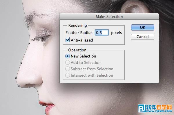 制作人像与风景结合双重曝光效果