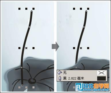 绘制一幅中国风写意水墨画