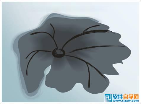 绘制一幅中国风写意水墨画