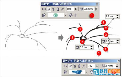 绘制一幅中国风写意水墨画