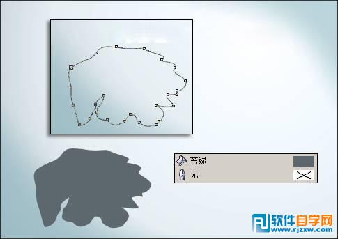 绘制一幅中国风写意水墨画