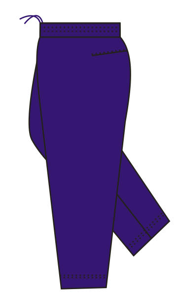 CorelDraw12制作休闲裤教程