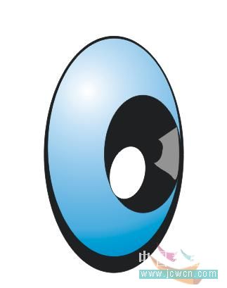 CoreDRAWX7绘制大眼晴笑容的小精灵