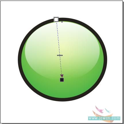 CoreDRAWX7绘制大眼晴笑容的小精灵