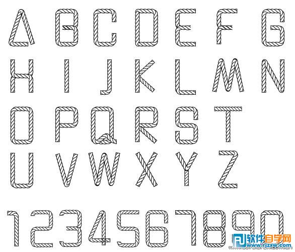 CorelDrawX7自制艺术字体教程