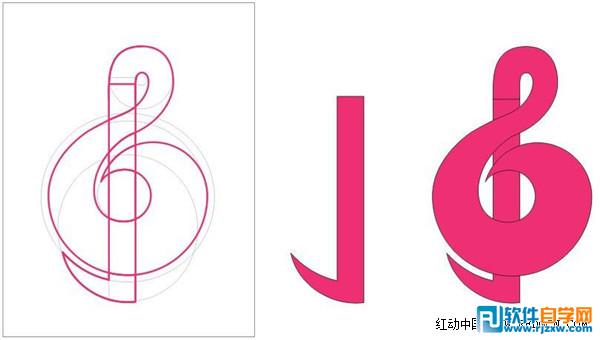 CDRX6如何制作漂亮的立体音符