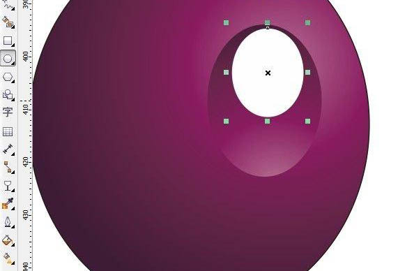 CorelDrawX6绘制逼真绿藤和成串紫葡萄