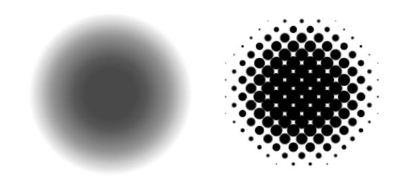 coreldrawX6中怎么使用半色调和虚光和框架工具