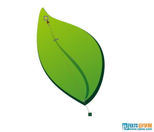 CorelDRAW X6制作树叶主题的LOGO设计