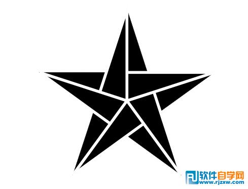 CorelDRAW X6绘制创意的五边形图案教程