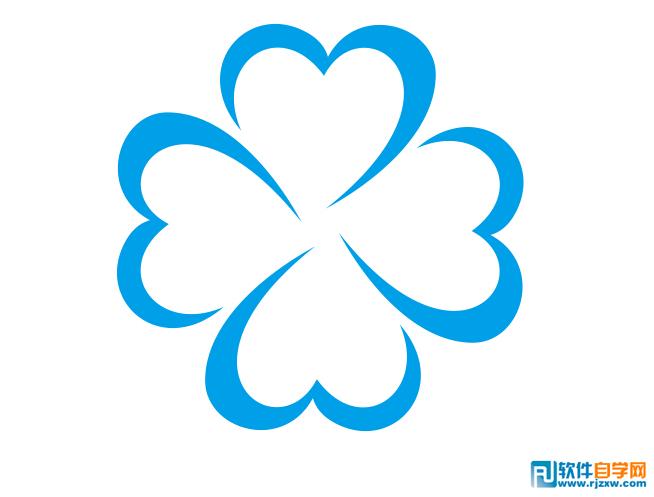 CorelDRAW X6绘制心星旋转花纹教程