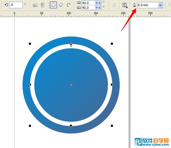 CDRX6绘制口红图标教程
