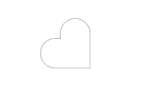 CDR X6绘制心形小花朵教程