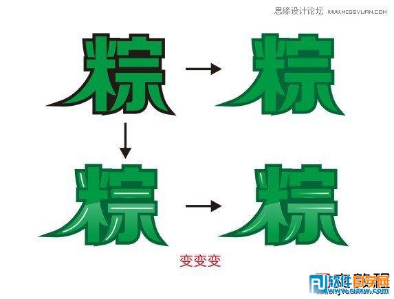 cdr制作端午节粽子吊旗海报